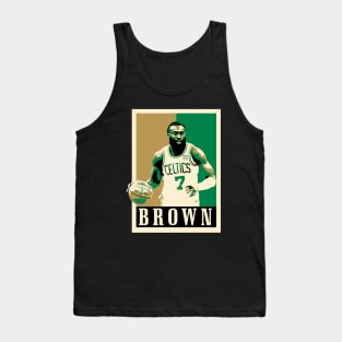 Jaylen Brown Pop Art Style Tank Top